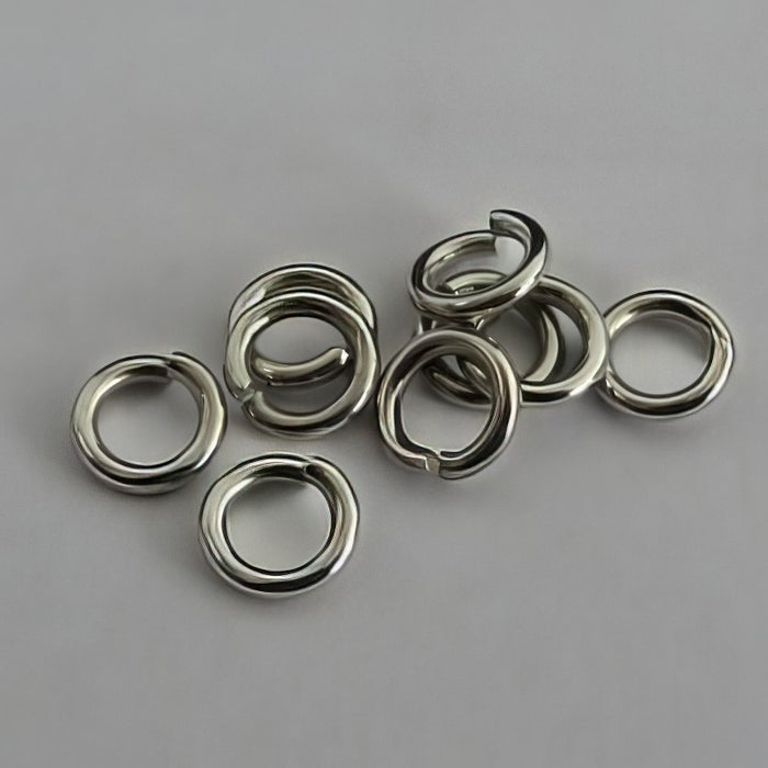 Ringli offen Chirurgenstahl 10x2mm 10 Stück