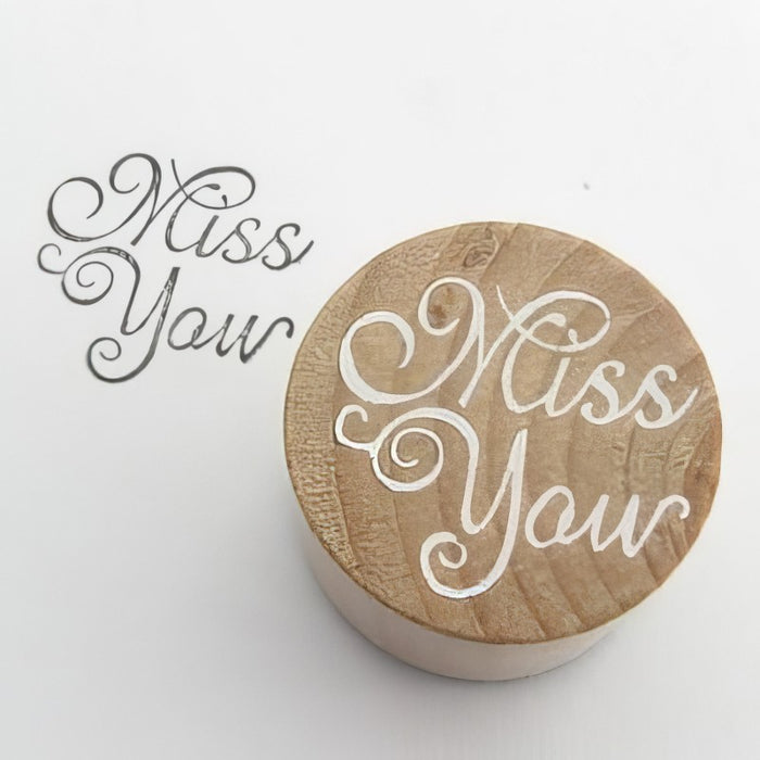 Stempel *Miss You* 3cm 1 Stück