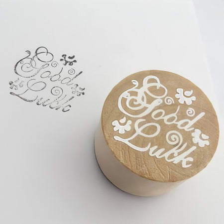 Stempel *Good Luck* 3cm 1 Stück