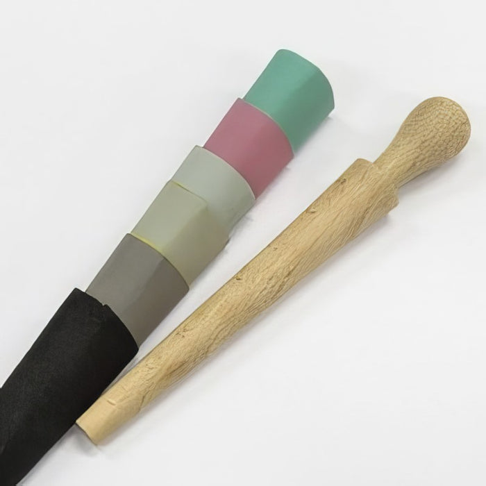 Ringriegel mit 6 Schleifaufsätzen 1 Set