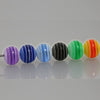 Acryl Streifen-Perle div. Farben 1 Stk.