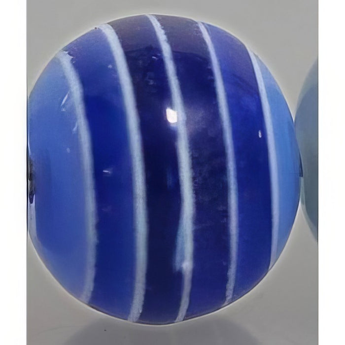 Acryl Streifen-Perle div. Farben 1 Stk.