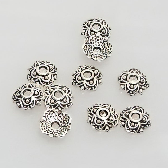 Perlenkappe Malita 8mm 10 Stück