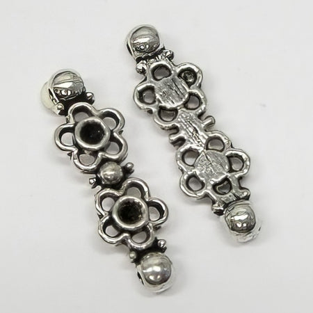 Link Blümchen 27x8.5mm 10 Stück