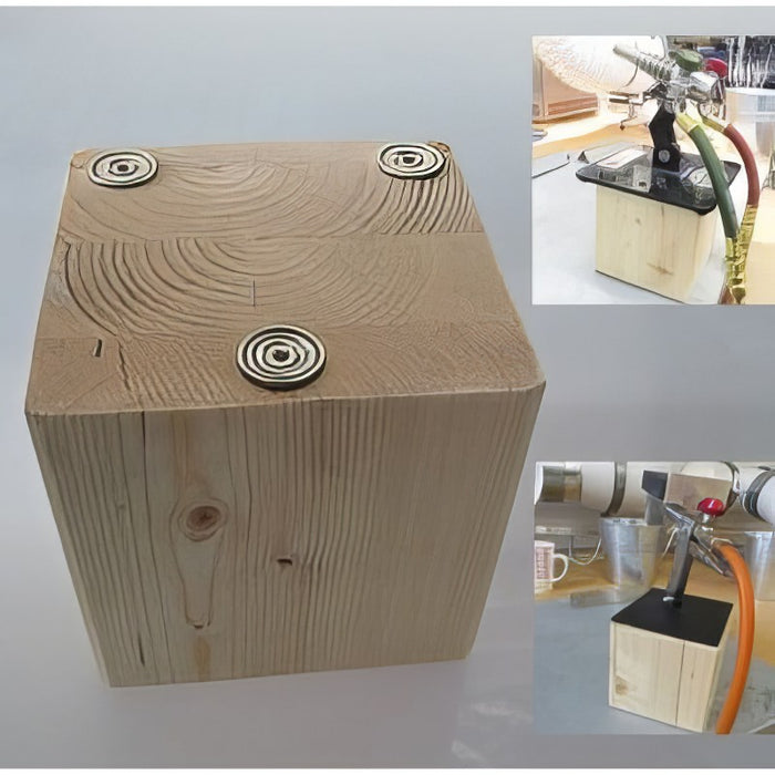 Holzklotz 12cm zur Erhöhung des Brenners 1 Stk.
