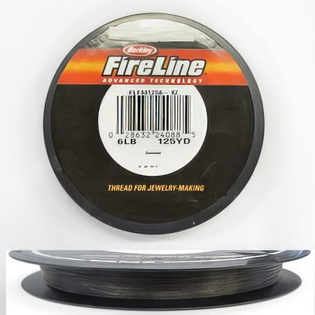 Fireline zum Perlen nähen "peyote" ca.115m schwarz