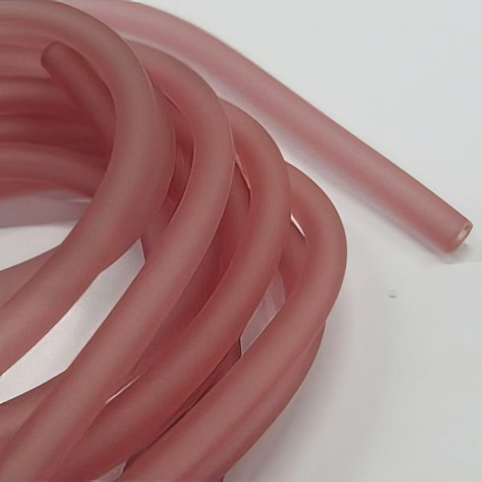 Rubber HOHL rosé (Gummi) 4mm 1m