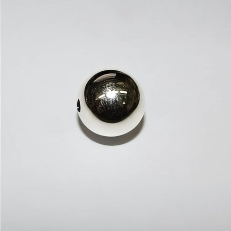 Silber-Perle nahtlos 12mm 925 echt 1 Stück