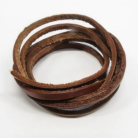 Lederband 3.5x2mm Braun 1m