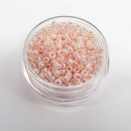 Rocaille 3mm rose Pearl 18gr.Japan