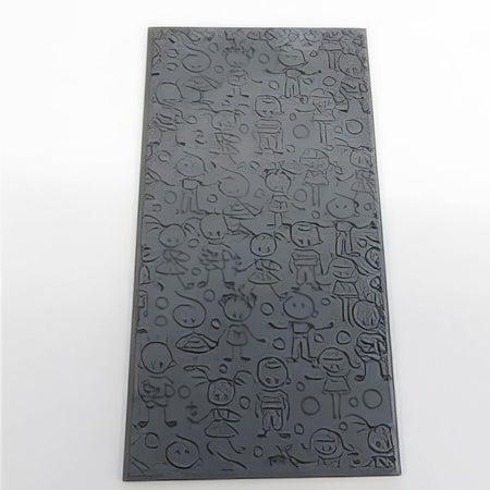 Stempelplatte Kinder 10x5cm 1 Stück
