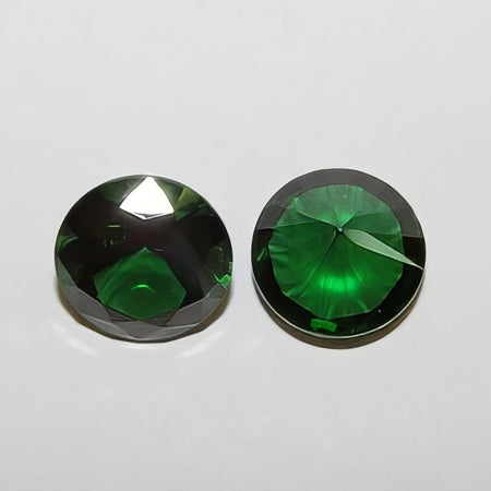 Zirconia Emerald 12mm 1 Stück Getestet bei 650 C° Farbstabil