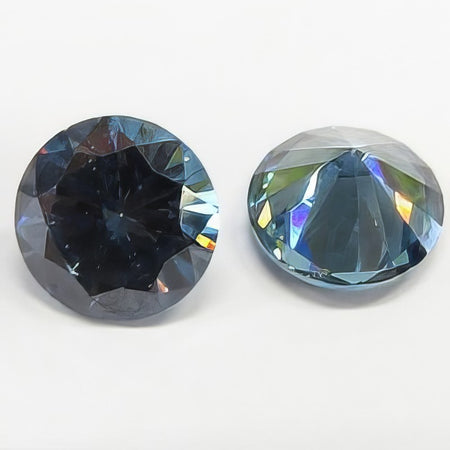 Zirconia jeansblau 12mm 1 Stück Getestet bei 650 C° Farbstabil