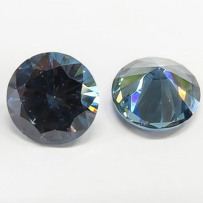 Zirconia jeansblau 12mm 1 Stück Getestet bei 650 C° Farbstabil