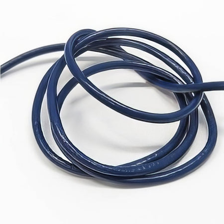 Leder Strang marineblau 4mm/1m