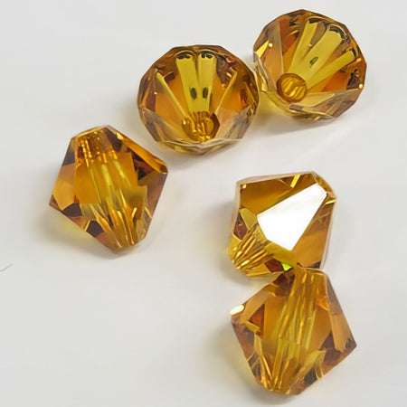 Swarovski Bicone Topaz 8mm 12 Stück
