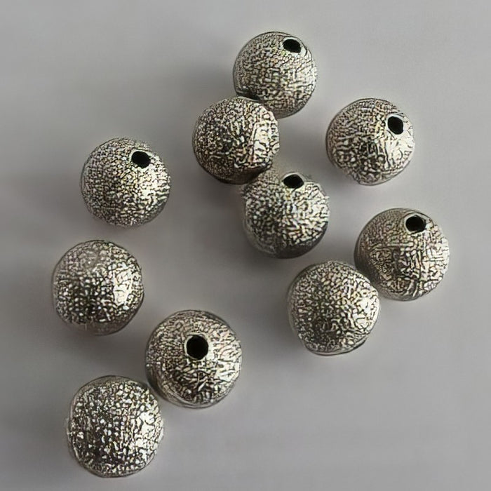 Stardust 10mm platinfarben 10 Stück