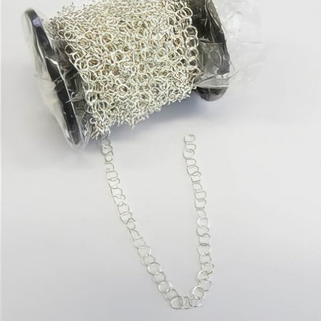 Kette Glieder fein rolo 3.5x0.7mm 925 Silber 10cm