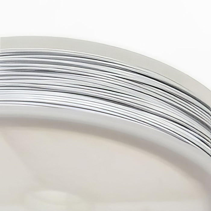 XXL Edelstahldraht weiss 0,45mm 100m