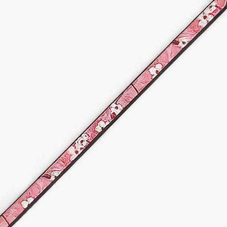 Flaches Lederimitat mit kirschblüte 90cm