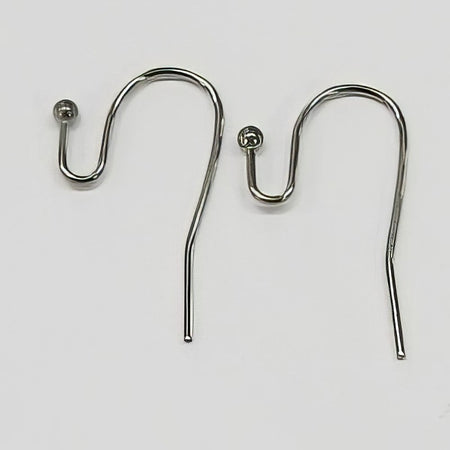 Ohrfeder Chirurgenstahl mit Tropf 20.7mm 2-100 Stück