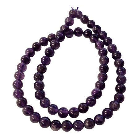 Amethyst 6mm 1 Strang – Bild 2