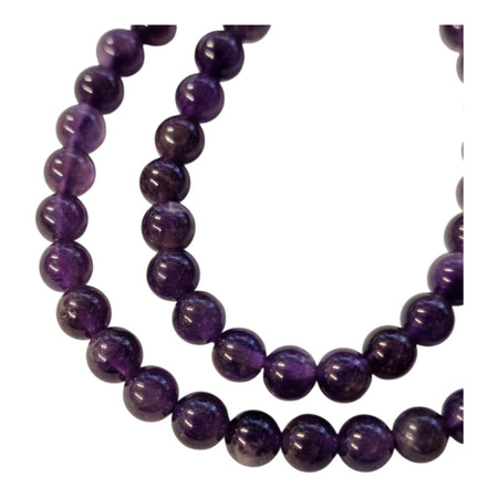 Amethyst 6mm 1 Strang