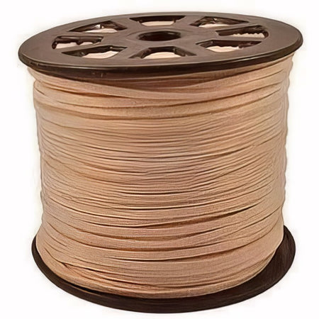 Leder imitat 4x1,5mm natur 2m