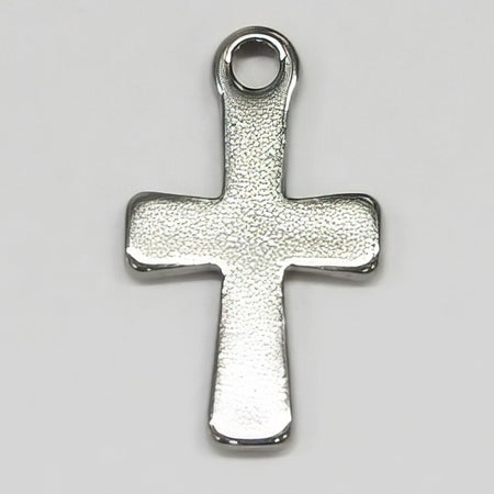 Anhänger Kreuz mini Edelstahl 1 Stück