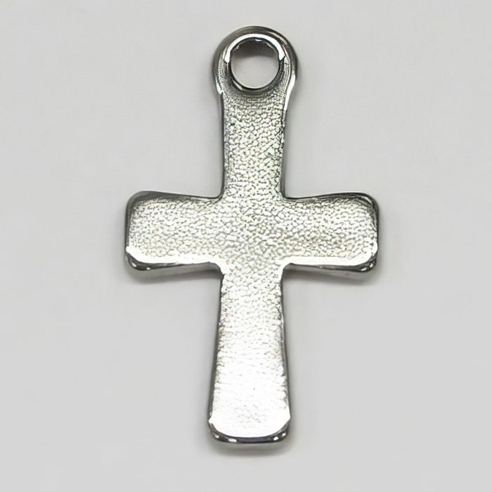 Anhänger Kreuz mini Edelstahl 1 Stück