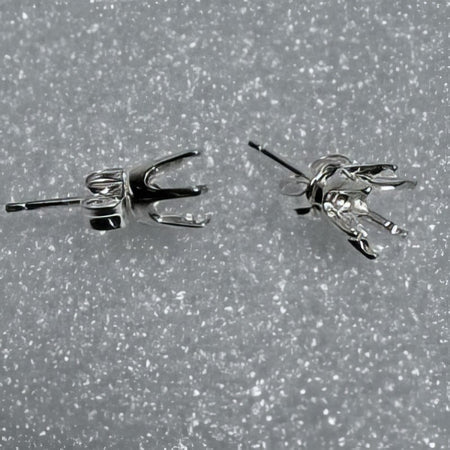 Ohrstecker easy Schnapp 925 Silber für 6mm 2 Stück