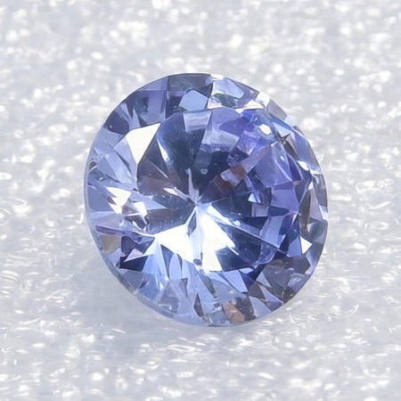 Zirkonia flieder 8mm  bis 650 C° Farbstabil Diamant schliff 1 Stück