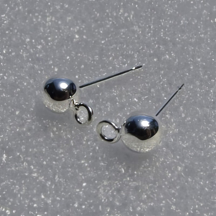 Ohrstecker mit 5mm Kugel 2 Stück