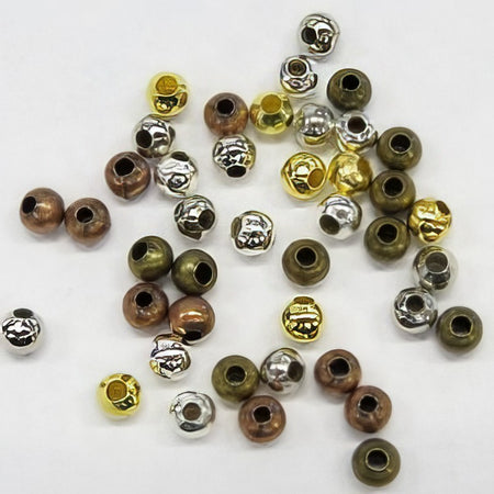 Metallperle mix 4 mm 100 Stück