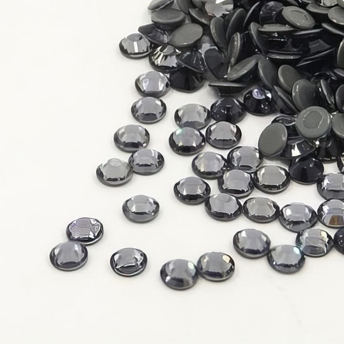 Hotfix Strasssteinchen 4.7mm grau 144Stück