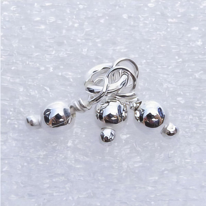 Anhänger Drops 9x7mm 925 silber 1 Stück