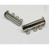 925 Mehrstrang Slide Verschluss magnetisch 3er 1 Stk – Bild 2