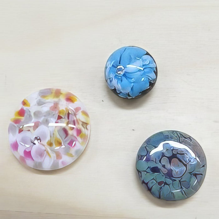 Glasdrehen Thema MIX Ringtop, Chunk, Ohrstecker – Bild 4