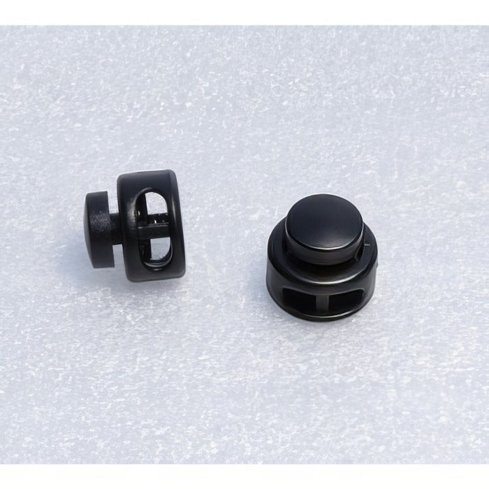 Schlaufenknopf 15x14mm schwarz 1Stk.