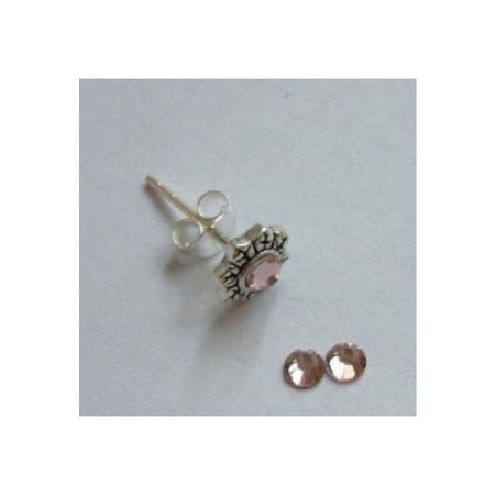 Swarovski Flache Unterseite Altrosa 3.2mm 2 Stück