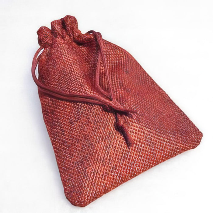 Jutesäckli rot 14x10cm 1 Stück