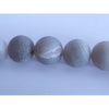 Achat matt, grau 10mm  1 Strang – Bild 2