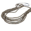 Labradorit Perlen AA 4–5 mm – Strang ca. 38 cm