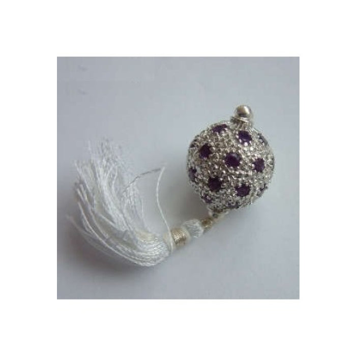 Stardust Perle 925 mit Amethyst (N)14mm