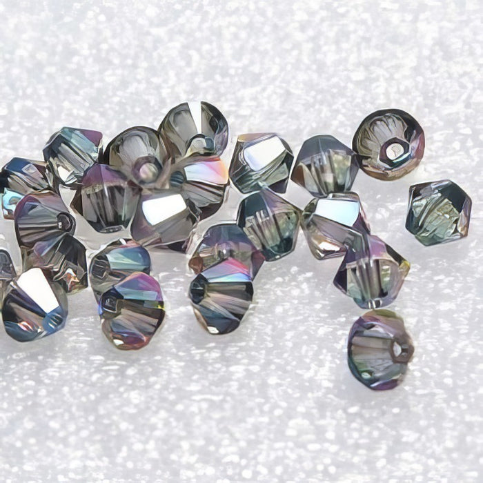 Swarovski Bicone 5328 Paradise 2x Shine 4mm 48 Stück – Bild 2