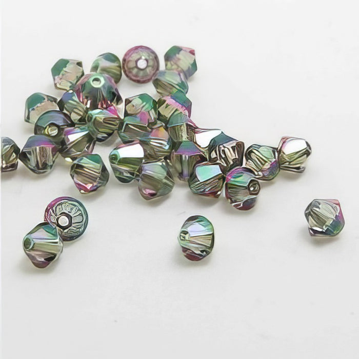 Swarovski Bicone 5328 Paradise 2x Shine 4mm 48 Stück