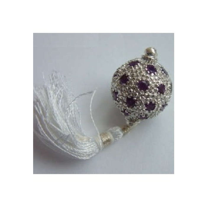 Stardust Perle 925 mit Amethyst (N)18mm