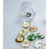 Glas Cabochon Uhren 12mm Mix 10 Stk. im Dösli