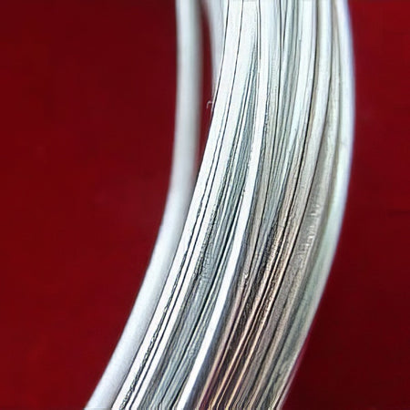 Aluminium Draht für Wireworking 10m silber 15Ga 1.5mm Ø