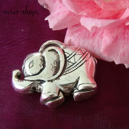 Anhänger grosser Elefant 36x30x10mm 1 Stück